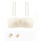 👙 50% RABATT NU! ✨ Dam Osynlig Push-up Bandeau-BH – Sömlös & Axelbandslös – Perfekt för Off-Shoulder, Klänningar & Ryggfria Plagg – Naturlig Lyfteffekt 💫