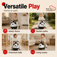 🐼 50% RABATT NU! 🎵 Panda Baby Gungbil med Musik och Ljus – Säker & Stabil – Perfekt för Småbarn – Tysta Hjul & BPA-fritt Material 🧸