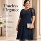👗 50 % RABATT NU! 🌸 Women's Elegant Plus Size Tiered Dress – spetsdetaljer, hög midja & perfekt för alla tillfällen ✨