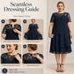 👗 50 % RABATT NU! 🌸 Women's Elegant Plus Size Tiered Dress – spetsdetaljer, hög midja & perfekt för alla tillfällen ✨