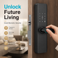 🔐 50% RABATT NU! 🖐️ Smart Fingeravtrycks Dörrlås för Inomhus Trädörrar – Ingen Borrning Krävs – Biometrisk Teknik & Enkel Installation – Perfekt för Hem, Hyresrum & Gästrum 🏠