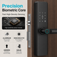 🔐 50% RABATT NU! 🖐️ Smart Fingeravtrycks Dörrlås för Inomhus Trädörrar – Ingen Borrning Krävs – Biometrisk Teknik & Enkel Installation – Perfekt för Hem, Hyresrum & Gästrum 🏠