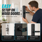 🔐 50% RABATT NU! 🖐️ Smart Fingeravtrycks Dörrlås för Inomhus Trädörrar – Ingen Borrning Krävs – Biometrisk Teknik & Enkel Installation – Perfekt för Hem, Hyresrum & Gästrum 🏠