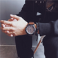 ⌚ 50 % RABATT NU! 💼 Herr casual kvartsur med stor urtavla – sportig design, konstläder & 3 färger ✨