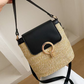👜 50 % RABATT NU! 🌾 Damstråhatt – handflätad, lätt & 3 bärstilar – perfekt för sommaren ✨