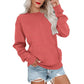 👚 50 % RABATT NU! ☁️ Oversized-tröja med rund hals för dam – mysig, rymlig & perfekt för avslappnade dagar ✨