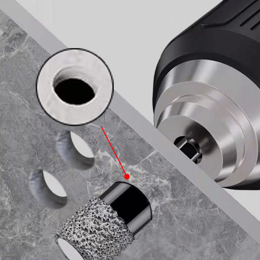 🔩 50 % RABATT NU! 💎 Borr med sexkantsskaft för marmor/kakel/sten – diamantbelagd, torrborrning & rena hål – perfekt för kakel och sten 🏗️