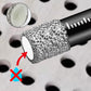 🔩 50 % RABATT NU! 💎 Borr med sexkantsskaft för marmor/kakel/sten – diamantbelagd, torrborrning & rena hål – perfekt för kakel och sten 🏗️