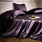 🛏️ 50 % RABATT NU! 🌙 Luxury pure mulberry silk sängkläder set med 4 delar – 25 momme, hypoallergen & temperaturreglerande – perfekt för känslig hud 💤