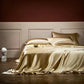 🛏️ 50 % RABATT NU! 🌙 Luxury pure mulberry silk sängkläder set med 4 delar – 25 momme, hypoallergen & temperaturreglerande – perfekt för känslig hud 💤
