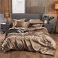 🛏️ 50 % RABATT NU! 🌙 Luxury pure mulberry silk sängkläder set med 4 delar – 25 momme, hypoallergen & temperaturreglerande – perfekt för känslig hud 💤