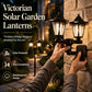 💡  50 % RABATT NU!  🏡 Retro Soldriven Trädgårdslampa med Dubbelt Hexagonalt Huvud – Vintage design, soldriven & väderbeständig – Perfekt för trädgårdar, uppfarter & terrasser 🌙