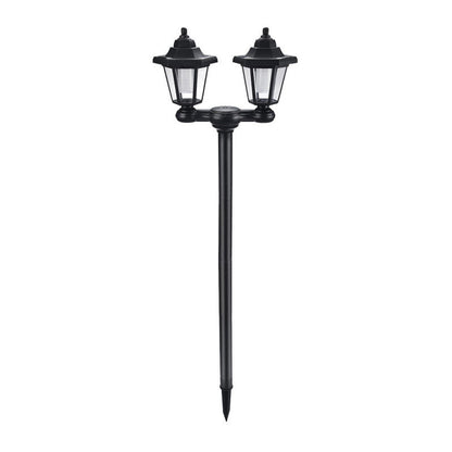 💡  50 % RABATT NU!  🏡 Retro Soldriven Trädgårdslampa med Dubbelt Hexagonalt Huvud – Vintage design, soldriven & väderbeständig – Perfekt för trädgårdar, uppfarter & terrasser 🌙