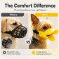 🐕 50 % RABATT NU! 🦆 Söt anknäbb-silikonmuzzle för hund – mjuk, bekväm & skyddar dig och dina lurviga vänner 🐾