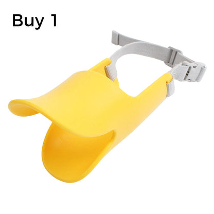 🐕 50 % RABATT NU! 🦆 Söt anknäbb-silikonmuzzle för hund – mjuk, bekväm & skyddar dig och dina lurviga vänner 🐾