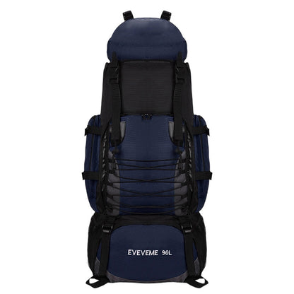 🎒 50 % RABATT NU! ⛰️ 90L Outdoor vandringsryggsäck – vattentät nylon, flera fack & ergonomisk support – perfekt för äventyr ✨