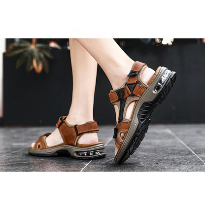 👟 50 % RABATT NU! ☀️ Men's Air Cushion Sports Sandals – dämpad luftmellansula, flexibel sula & halkfri gummi – perfekt för sommaren ✨