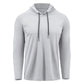 🏃 50 % RABATT NU! ☀️ Pro-Favorit herr andningsbar långärmad huvtröja – polyester, UV-skydd & raglanärmar – perfekt för utomhusaktivitet 🌿