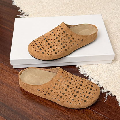 👡 50 % RABATT NU! 🌬️ Andningsbara mjuka nättofflor – 360° ventilation, lättvikt & dämpad komfort – perfekt för hemmet och utomhus ☀️