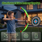 🏹 50 % RABATT NU! ✨ Kids bow and arrow archery toy set – LED-ljus, mjuka sugkoppspilar & justerbart pilkoger – perfekt för aktiva barn 🎯