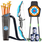 🏹 50 % RABATT NU! ✨ Kids bow and arrow archery toy set – LED-ljus, mjuka sugkoppspilar & justerbart pilkoger – perfekt för aktiva barn 🎯