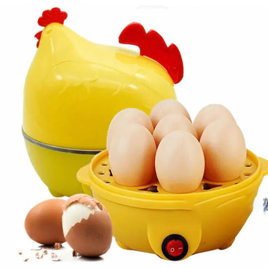 🥚 50 % RABATT NU! ⚡ Multifunktionell snabb äggkokare – kokar 7 ägg, automatisk avstängning & söt kycklingdesign – perfekt för familjen 🐤