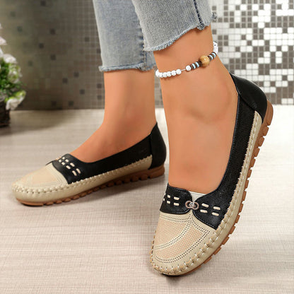 👟 50 % RABATT NU! 🌬️ Damsko andningsbara hålmönstrade slip-on skor – lätt, bekväm & perfekt för varma dagar – idealisk för vardag och semester ☀️