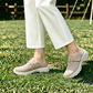 👟 50 % RABATT NU! 🚶‍♀️ Gå längre utan trötta fötter – bekväma promenadskor för kvinnor – dämpad plattform, andningsbart överdel & enkel slip-on ☀️