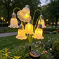 🌷 50 % RABATT NU! ☀️ Solcellsdrivna blomlampor – vädertåliga, dekorativa & automatisk skymningsbelysning – perfekt för trädgården 🌙