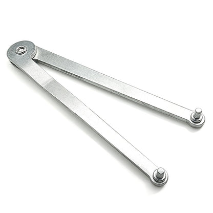 🔧 Köp 1 få 1 GRATIS ! ⚙️ Multifunktionell vinkelsliparnyckel – justerbar & universell – smidd av #45 kolstål & rostskyddad – perfekt för verkstaden 🛠️