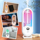 🌸 50 % RABATT NU! 💨 Automatisk aromaterapi diffusor – 5 nivåer justering, väggmontering & bordsplacering, färgglatt nattljus – perfekt för avkoppling hemma eller på kontoret 🕯️
