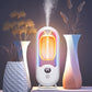 🌸 50 % RABATT NU! 💨 Automatisk aromaterapi diffusor – 5 nivåer justering, väggmontering & bordsplacering, färgglatt nattljus – perfekt för avkoppling hemma eller på kontoret 🕯️