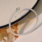 🐍 50 % RABATT NU! ✨ Vintage snake bangle bracelet – ormdesign, justerbar öppen manschett & detaljerade skalor – perfekt för mystisk elegans 🌙