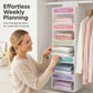 👕 50 % RABATT NU! 🧺 5-facks hängande garderobsorganizer – platsbesparande, robust & mångsidig – perfekt för kläder, accessoarer & skor 🏠