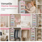 👕 50 % RABATT NU! 🧺 5-facks hängande garderobsorganizer – platsbesparande, robust & mångsidig – perfekt för kläder, accessoarer & skor 🏠