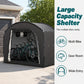 🚲 50 % RABATT NU! ⛺ Waterproof bicycle storage tent – rymlig, väderskyddande & snabb åtkomst – perfekt för cyklar och utomhusutrustning 🌧️