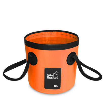 🐟 50 % RABATT NU! 🏕️ Hopfällbar fiskehink portabel – 12 liter kapacitet, vattentät & ultrakompakt – perfekt för fiske, camping och utomhusäventyr 🌲