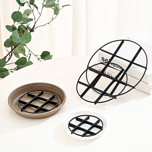 🌱 50 % RABATT NU! 🌿 Rotskyddande kruklyftare – lyfter krukor, främjar luftcirkulation & håller golv rena – perfekt för inomhus och utomhus 🏠