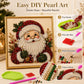 🎄 50 % RABATT NU! ✨ DIY jul pärl-diamantmålning konstkit – 5 klassiska motiv, skimrande pärlor & nybörjarvänligt – perfekt för mysiga vinterkvällar 🎨