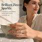💍 50 % RABATT NU! ✨ Strålande marquise ring – elegant zirkon, fransk minimalistisk design & tidlös glans – perfekt för vardag och fest 💞