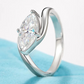 💍 50 % RABATT NU! ✨ Strålande marquise ring – elegant zirkon, fransk minimalistisk design & tidlös glans – perfekt för vardag och fest 💞