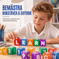 🧲 50 % RABATT NU! 🔢 Magnetiska bokstavs- och sifferkuber för barn – 40 delar, 360° stapling & lärande genom lek – perfekt för förskolebarn 📚