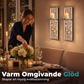🕯️ 50 % RABATT NU! ✨ Krossade kristallgljuslyktor för vägg – set om 2 speglande lampetter med varm mysbelysning 🏠