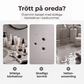 🧴 50 % RABATT NU! 🚿 Borrfritt badrumshyllset – verktygsfri installation, rostfritt kolstål & 90° hörnpassning – perfekt för hyresgäster och husägare 🏠