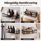 🧴 50 % RABATT NU! 🚿 Borrfritt badrumshyllset – verktygsfri installation, rostfritt kolstål & 90° hörnpassning – perfekt för hyresgäster och husägare 🏠