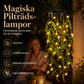 🌿 50 % RABATT NU! ☀️ Solcellsdriven hängande ljusslinga med pilblad – 66 LED-lampor, automatisk tändning & vädertålig – perfekt för trädgård och balkong 🌙