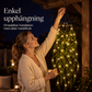 🌿 50 % RABATT NU! ☀️ Solcellsdriven hängande ljusslinga med pilblad – 66 LED-lampor, automatisk tändning & vädertålig – perfekt för trädgård och balkong 🌙