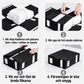 🧺 50 % RABATT NU! 📦 Hopfällbar förvaringslåda för lakan – rymmer Queen/King-set – andningsbart tyg & genomskinligt fönster – perfekt för garderoben 🛏️