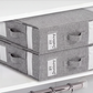 🧺 50 % RABATT NU! 📦 Hopfällbar förvaringslåda för lakan – rymmer Queen/King-set – andningsbart tyg & genomskinligt fönster – perfekt för garderoben 🛏️