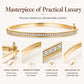 💫 50 % RABATT NU! 💛 Retro rhinestone gold-tone cuff bangle – glittrande strass, guldton & tidlös elegans – perfekt för vardag och fest 🌟